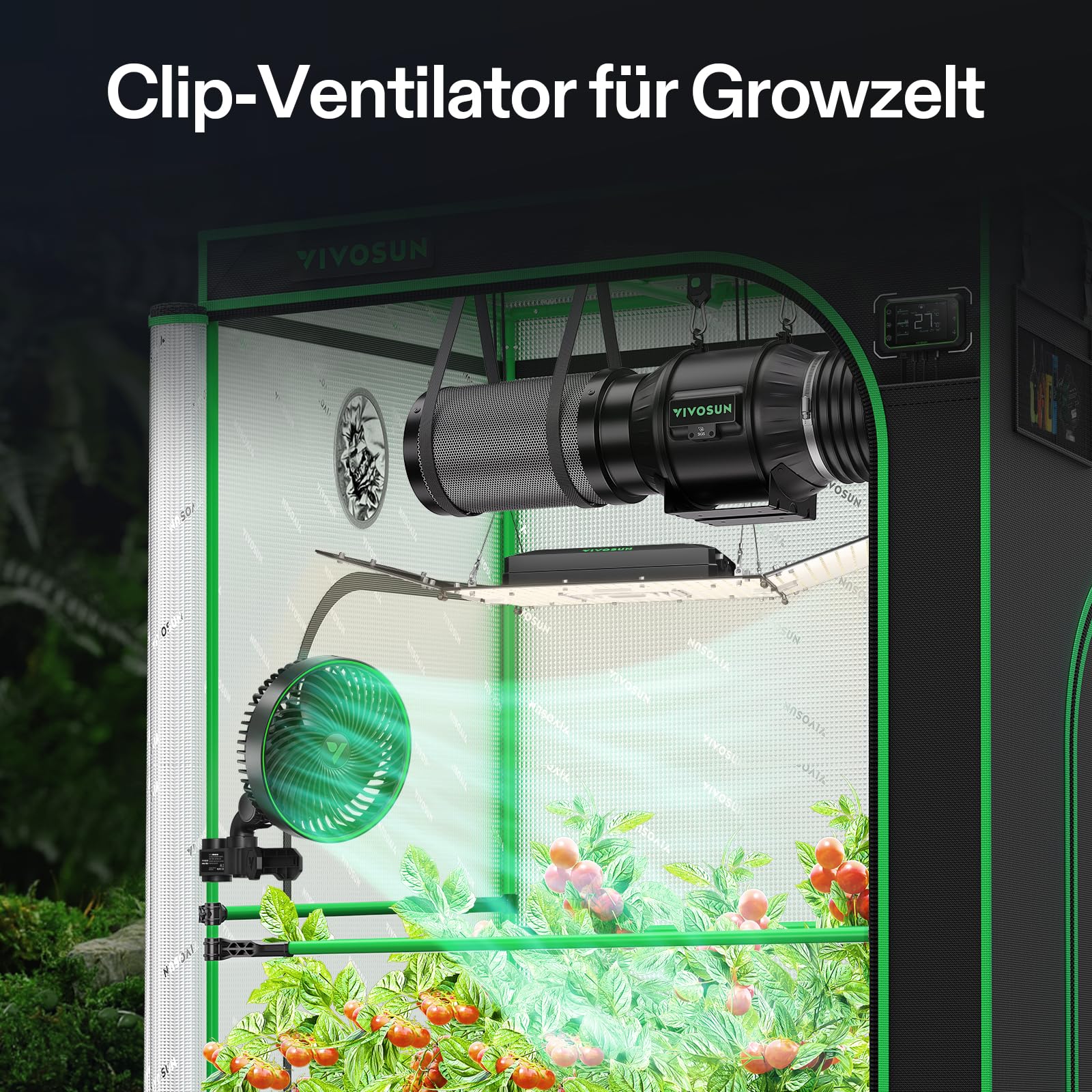 VIVOSUN E6 Gen2 Grow Ventilator